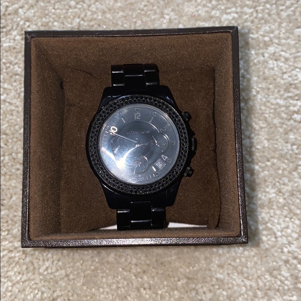 Michael Kors black womens watch